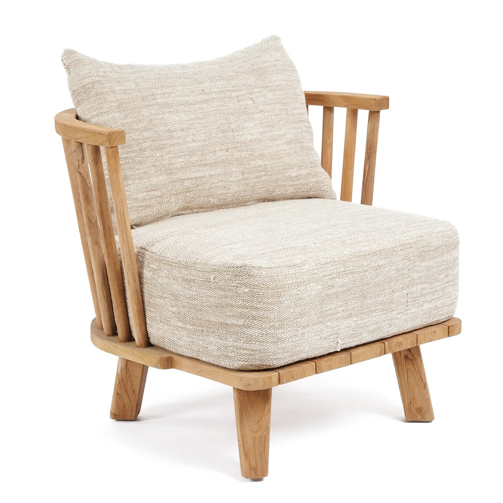 The Malawi Single Seater Natural Beige