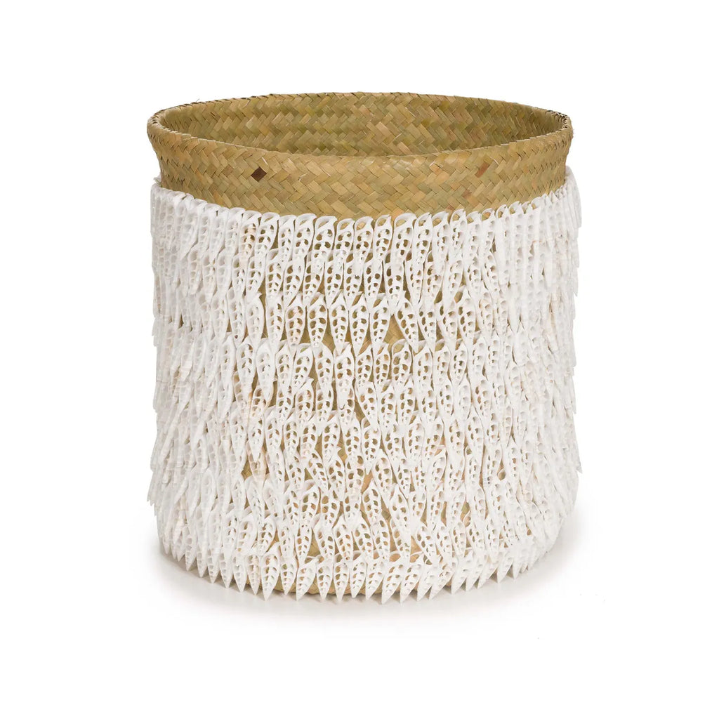 The Pandan Basket #2 - Natural White