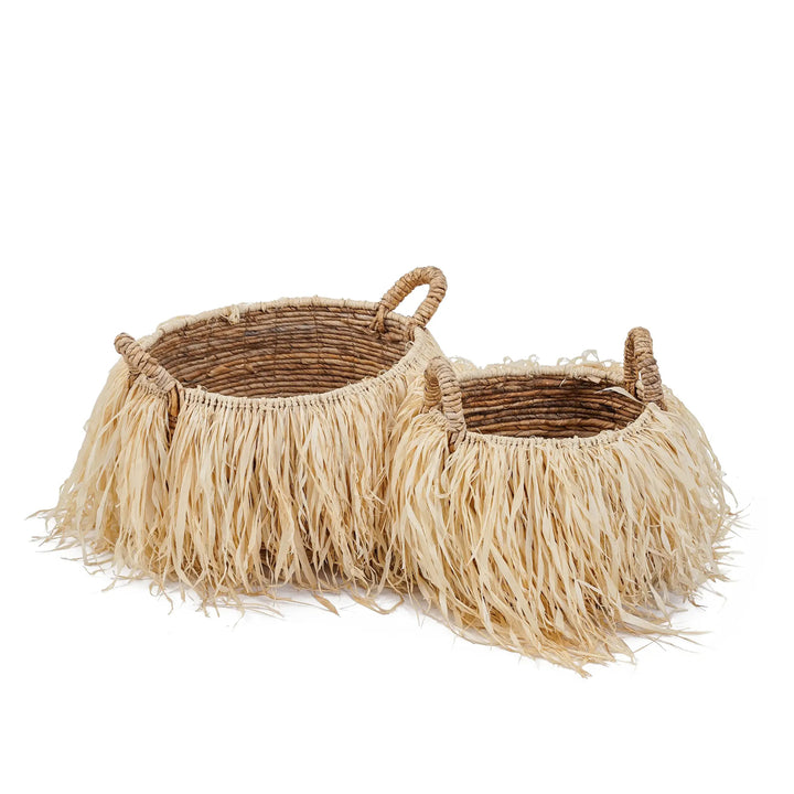 The Raffia Basket - L