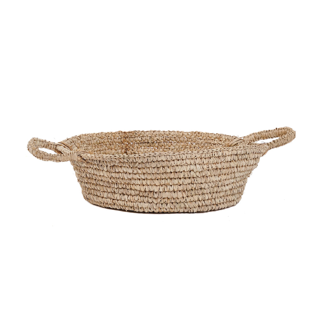 De Raffia Mand - Naturel - M