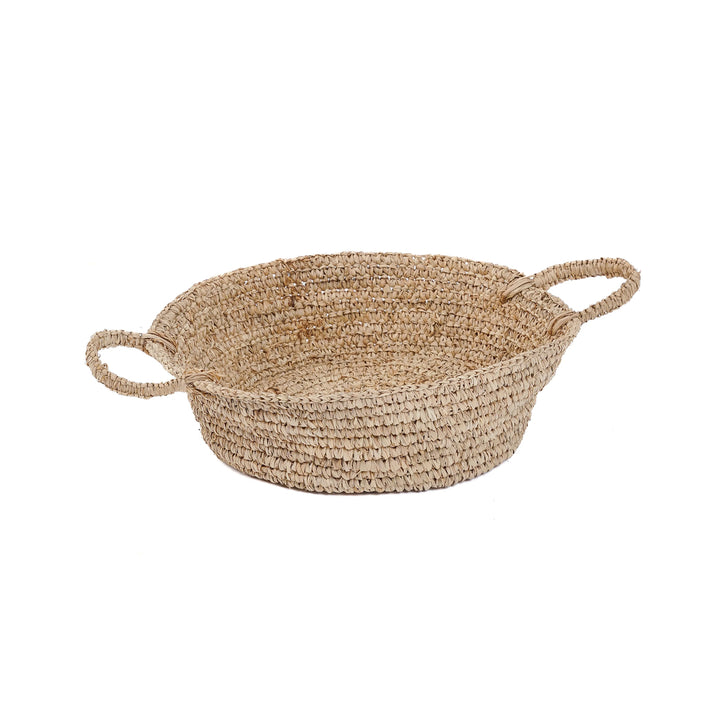 De Raffia Mand - Naturel - M