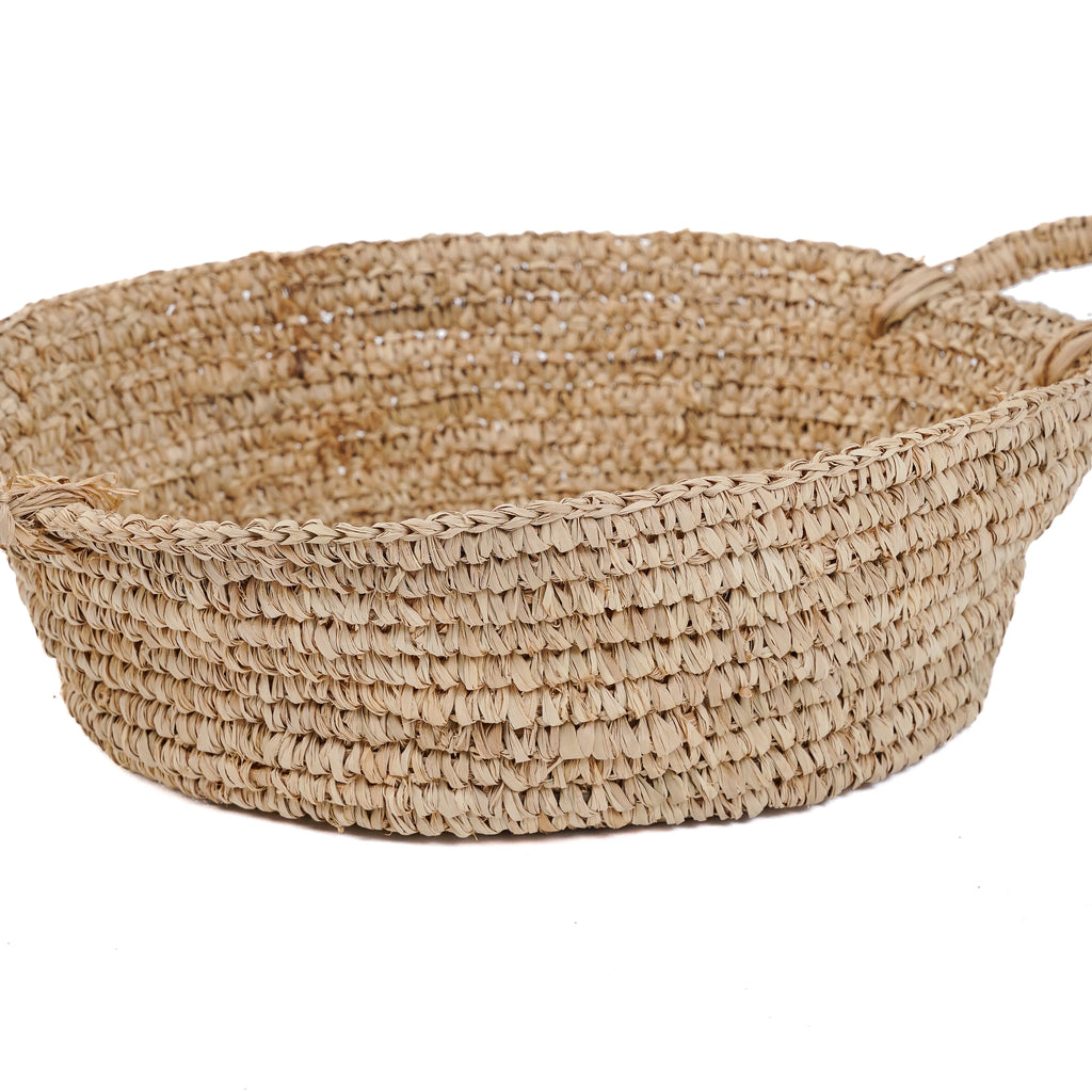 De Raffia Mand - Naturel - M