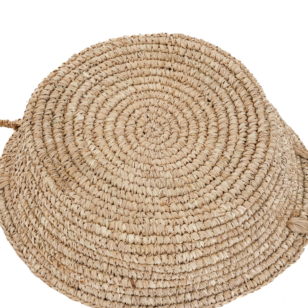 De Raffia Mand - Naturel - M