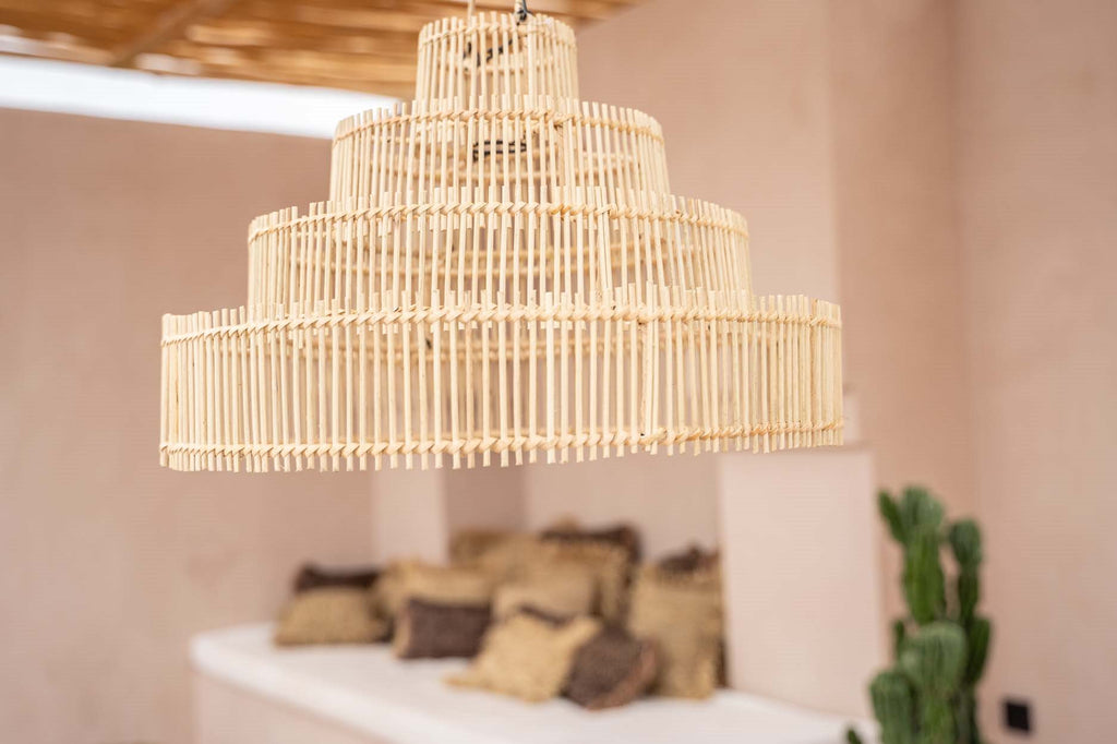 The Wedding Cake Pendant Lamp - Natural - M