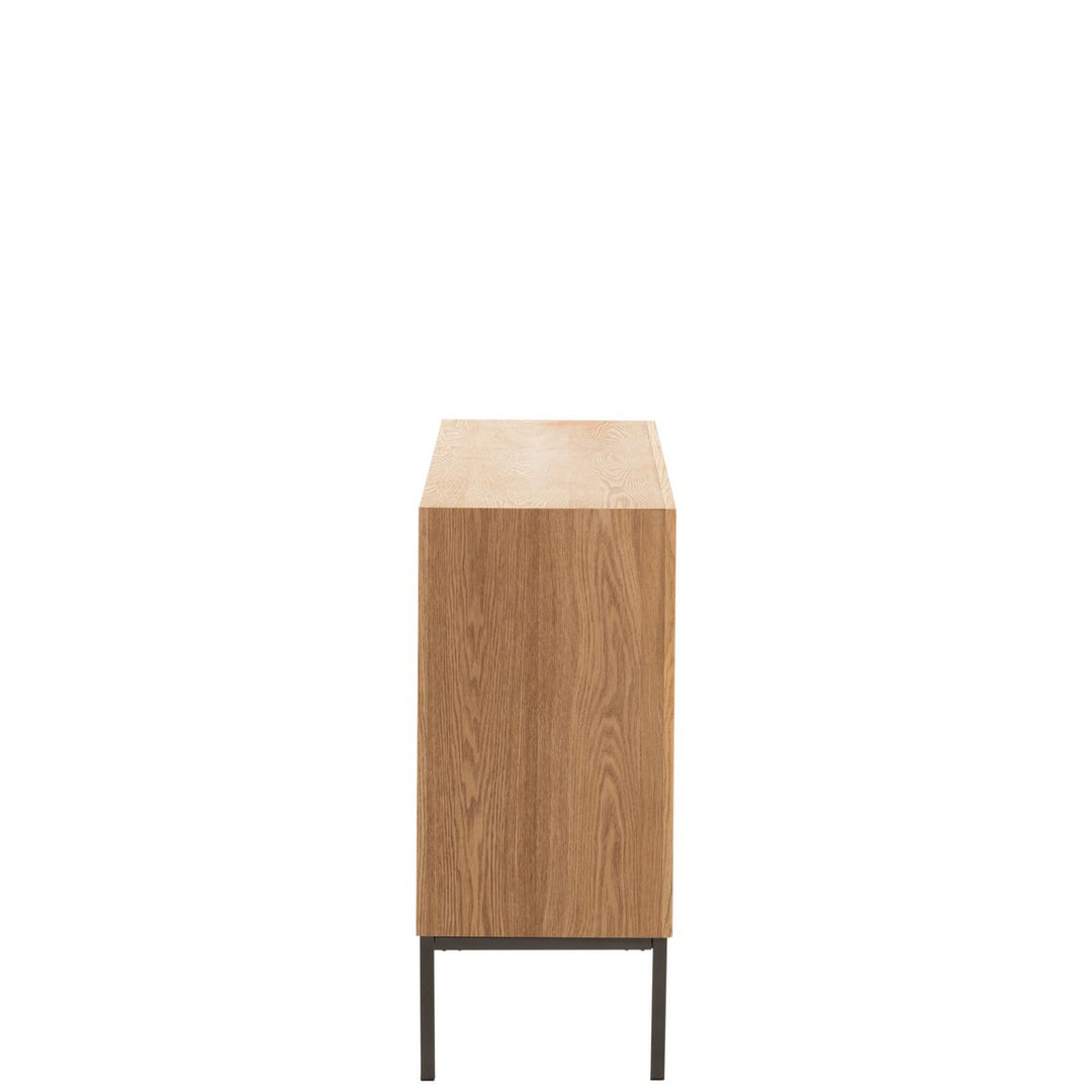 J-Line Kast 2 Deuren Hout Naturel