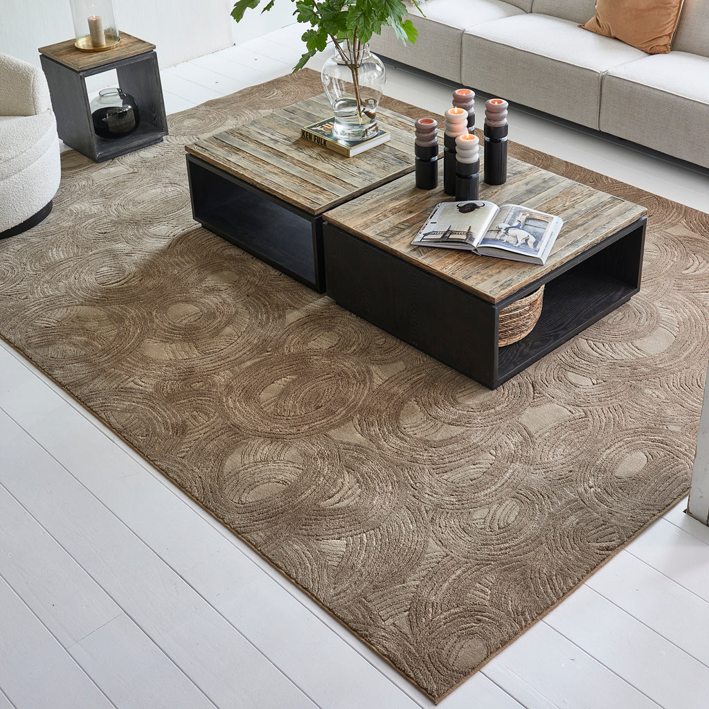 Vloerkleed Delfina Taupe 330x240