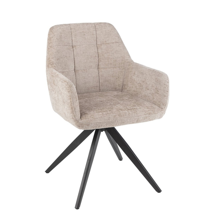 J-Line Chair Louna Dark Grey