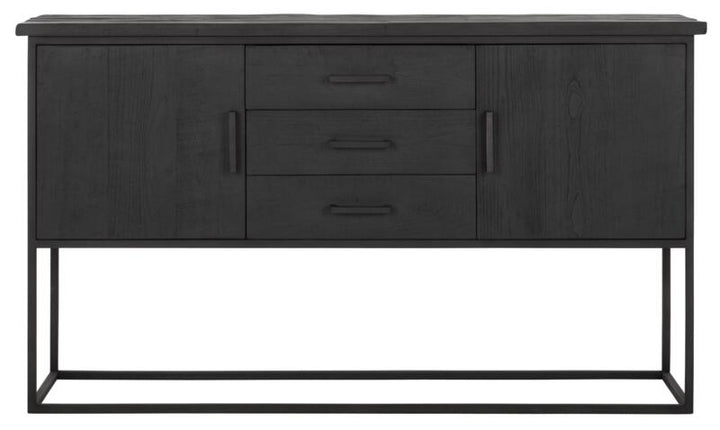 DTP Home Dressoir Timeless Zwart Beam No.2