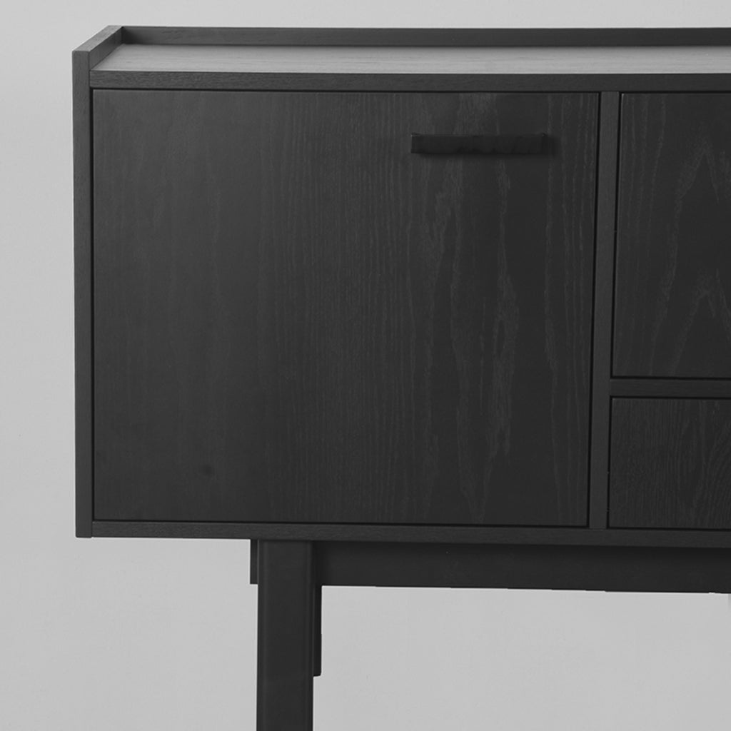 LABEL51 Sideboard Cali Schwarze Eiche