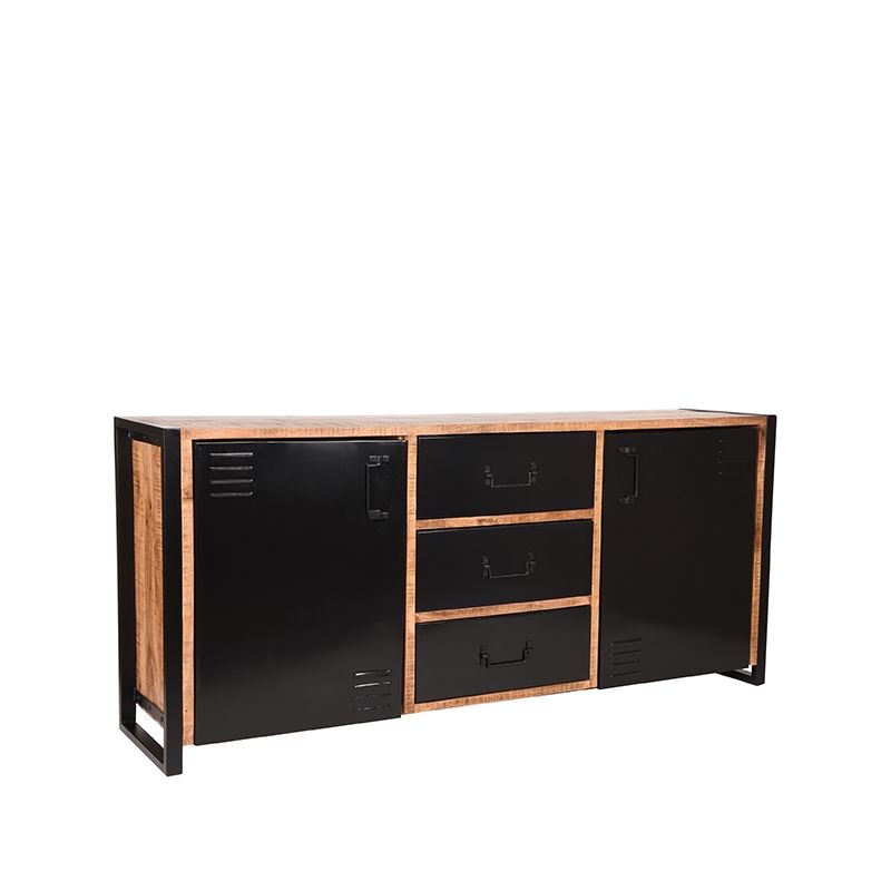 LABEL51 Dressoir Brussels Rough Mangohout 190 cm