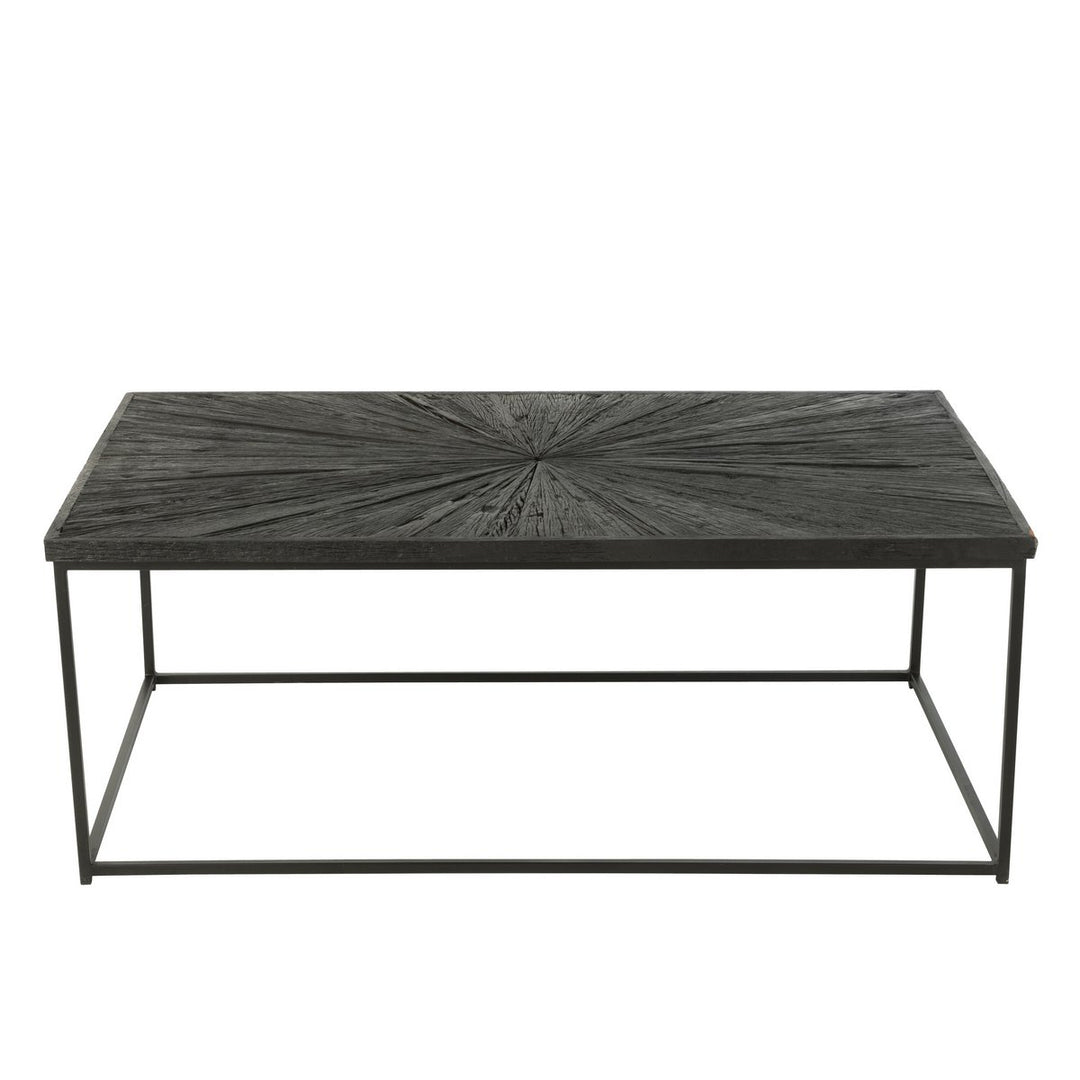 J-Line Coffee Table Shanil Wood Black