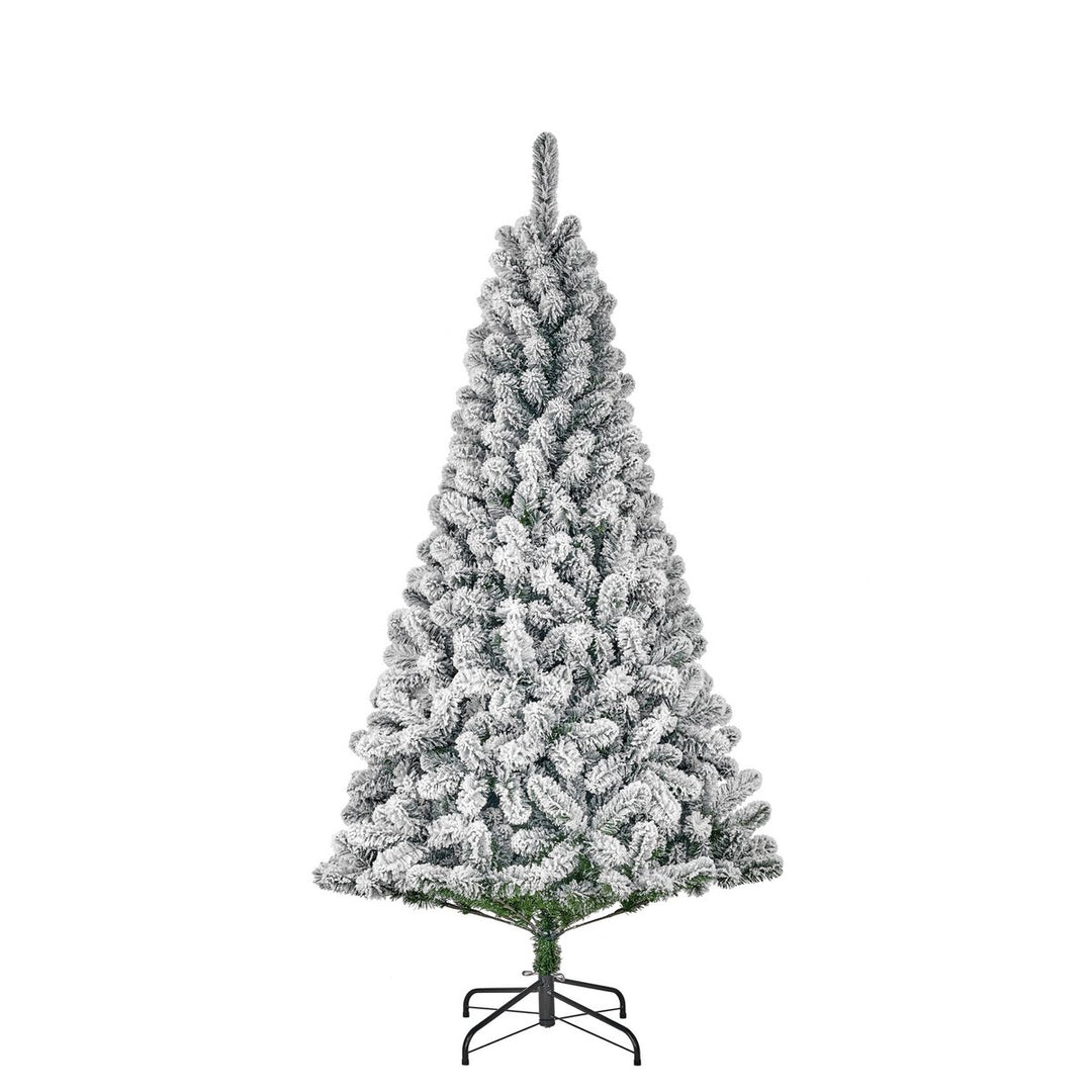 Millington Kunstkerstboom 230 cm Groen Frosted