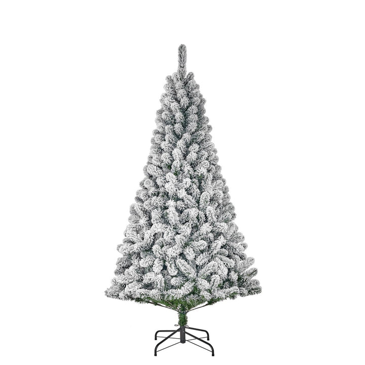 Millington Kunstkerstboom 230 cm Groen Frosted