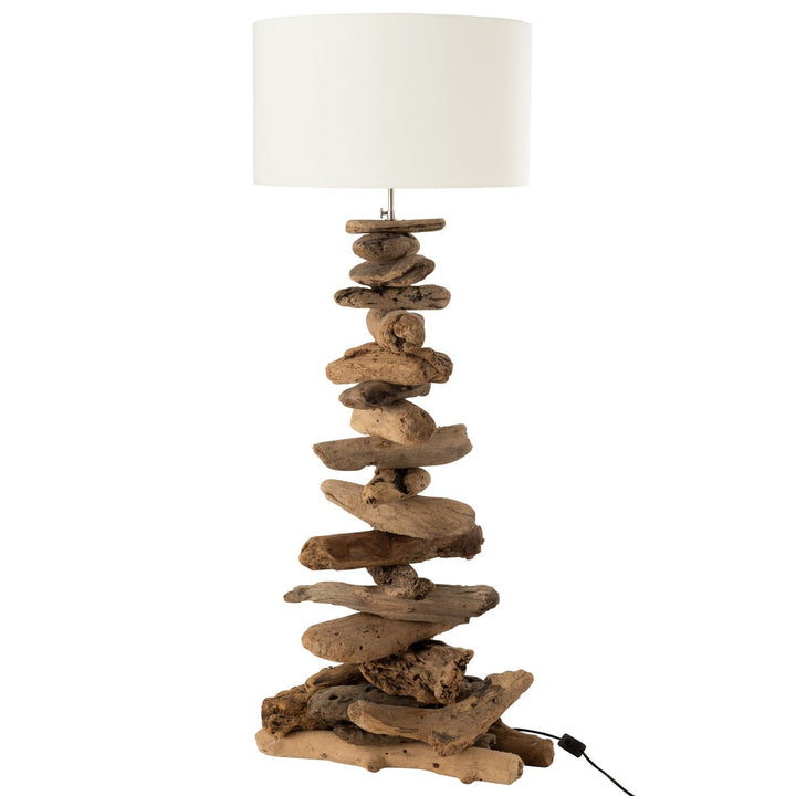 J-Line Lamp Driftwood Natural/Beige Medium