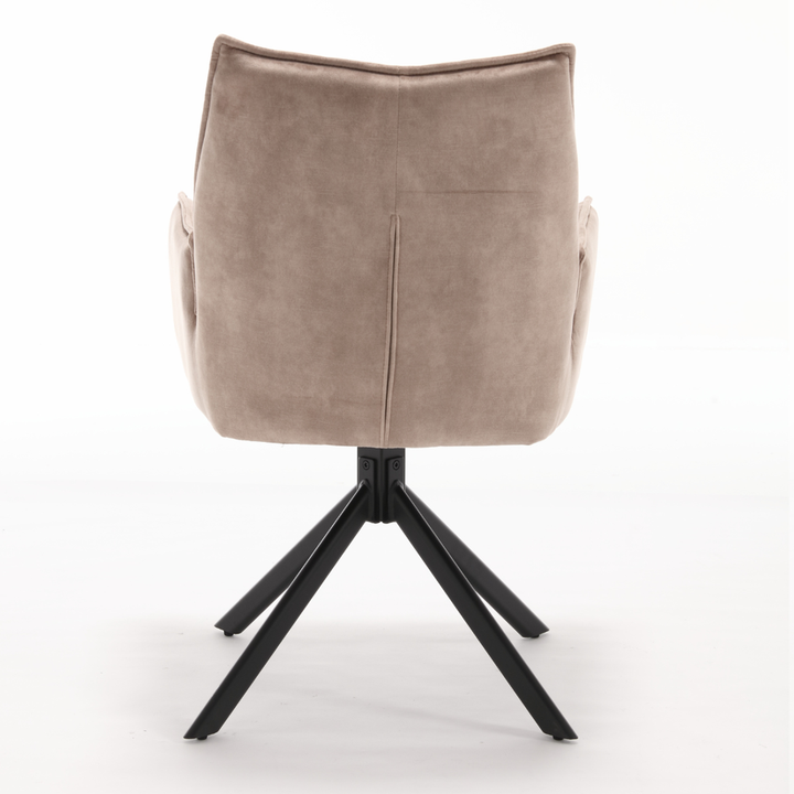 Eetstoelen 2 set Dani | Velvet Beige