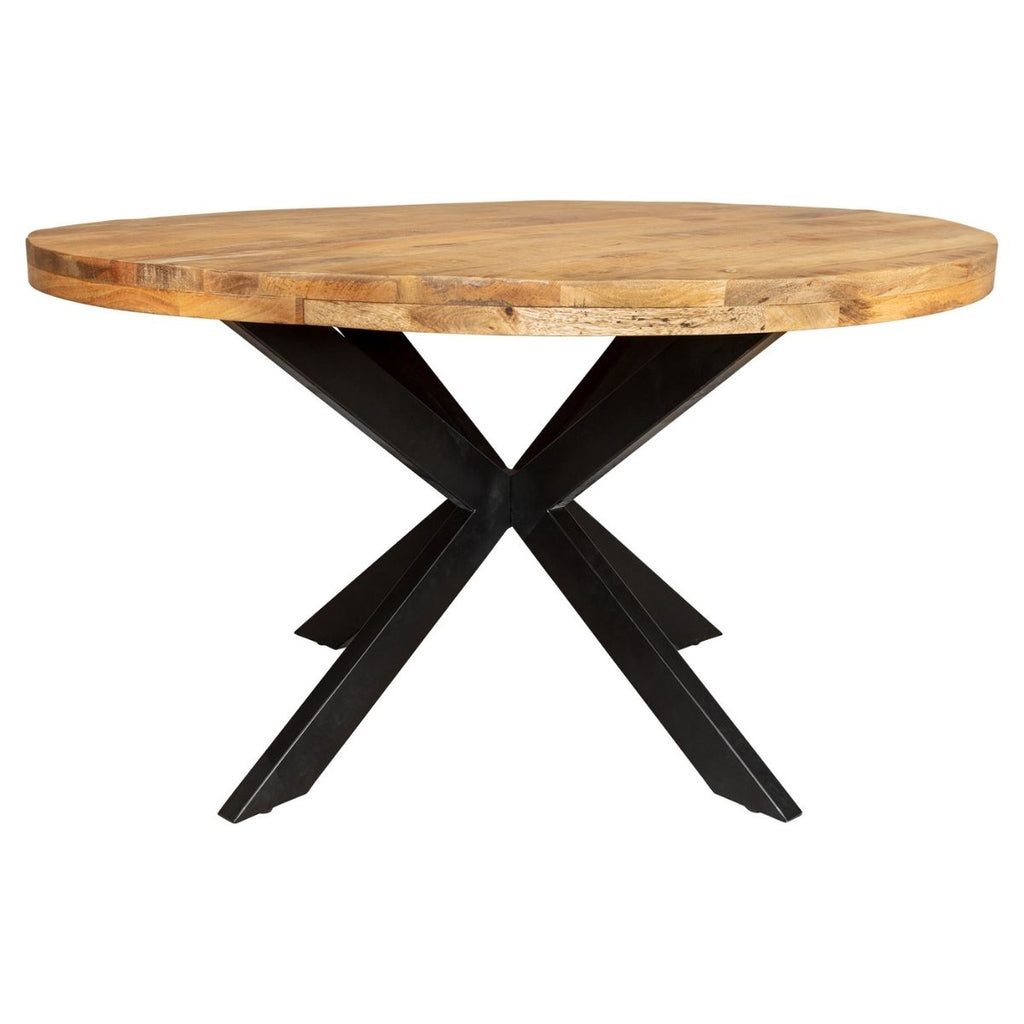 Eetkamertafel Denver | Rond | Mangohout | 120 cm