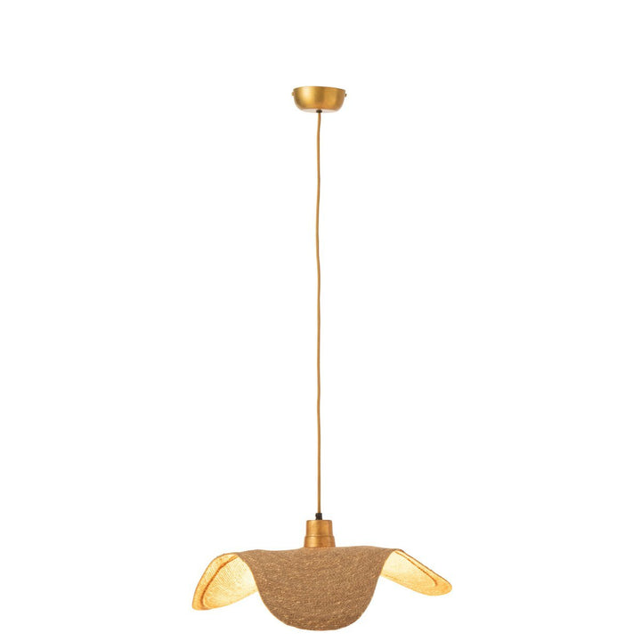 J-Line Hanglamp Moonj Jute Naturel Small