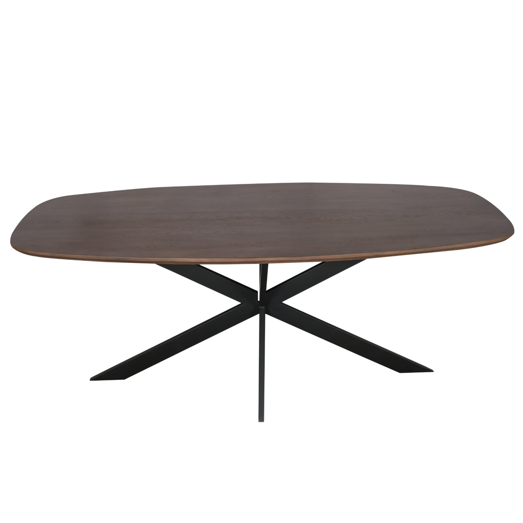 Oak Dining Table Ferris | Danish Oval 200 cm | Walnut