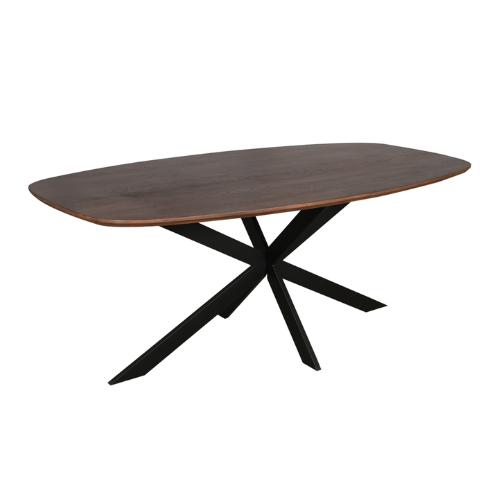 Oak Dining Table Ferris | Danish Oval 200 cm | Walnut