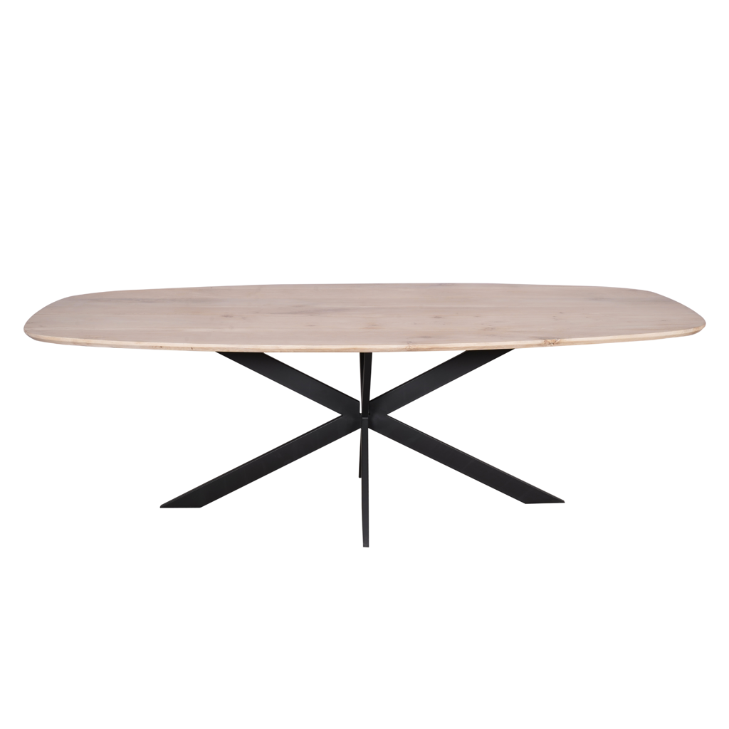 Oak Dining Table Ferris | Danish Oval 240 cm | Natural