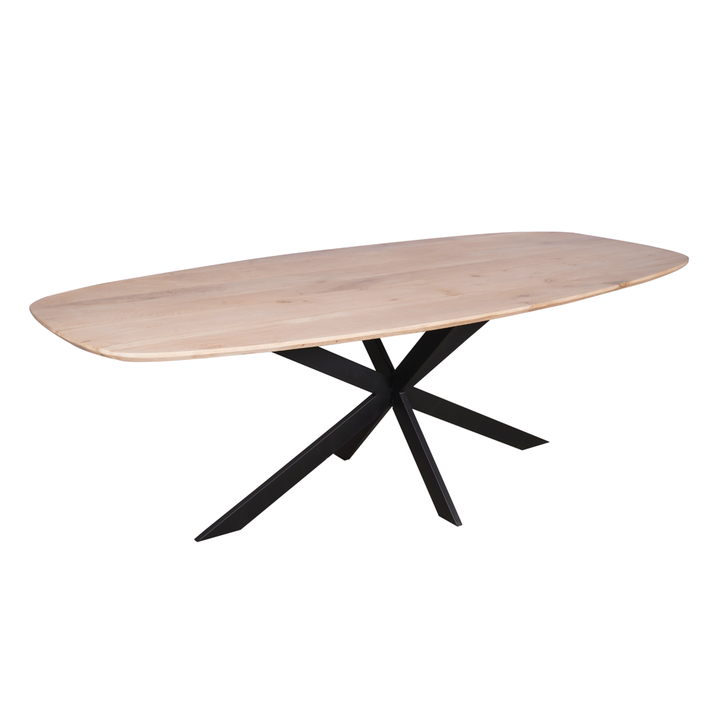 Oak Dining Table Ferris | Danish Oval 240 cm | Natural