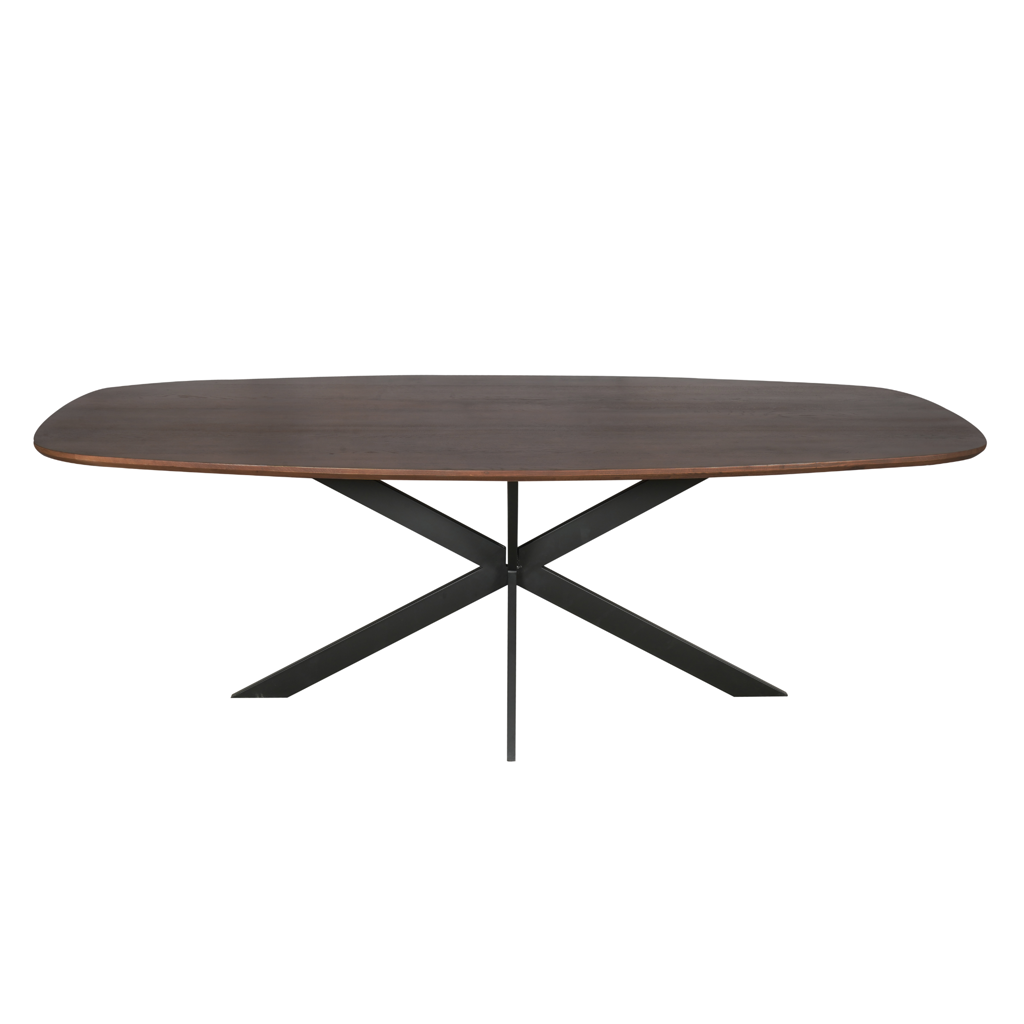 Oak Dining Table Ferris | Danish Oval 240 cm | Walnut