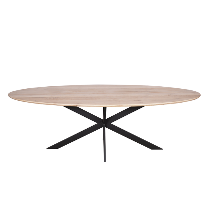 Oak Dining Table Ferris | Oval 210 cm | Natural