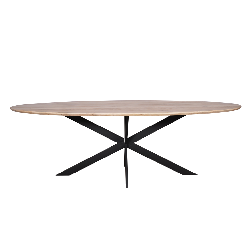 Oak Dining Table Ferris | Oval 210 cm | Natural