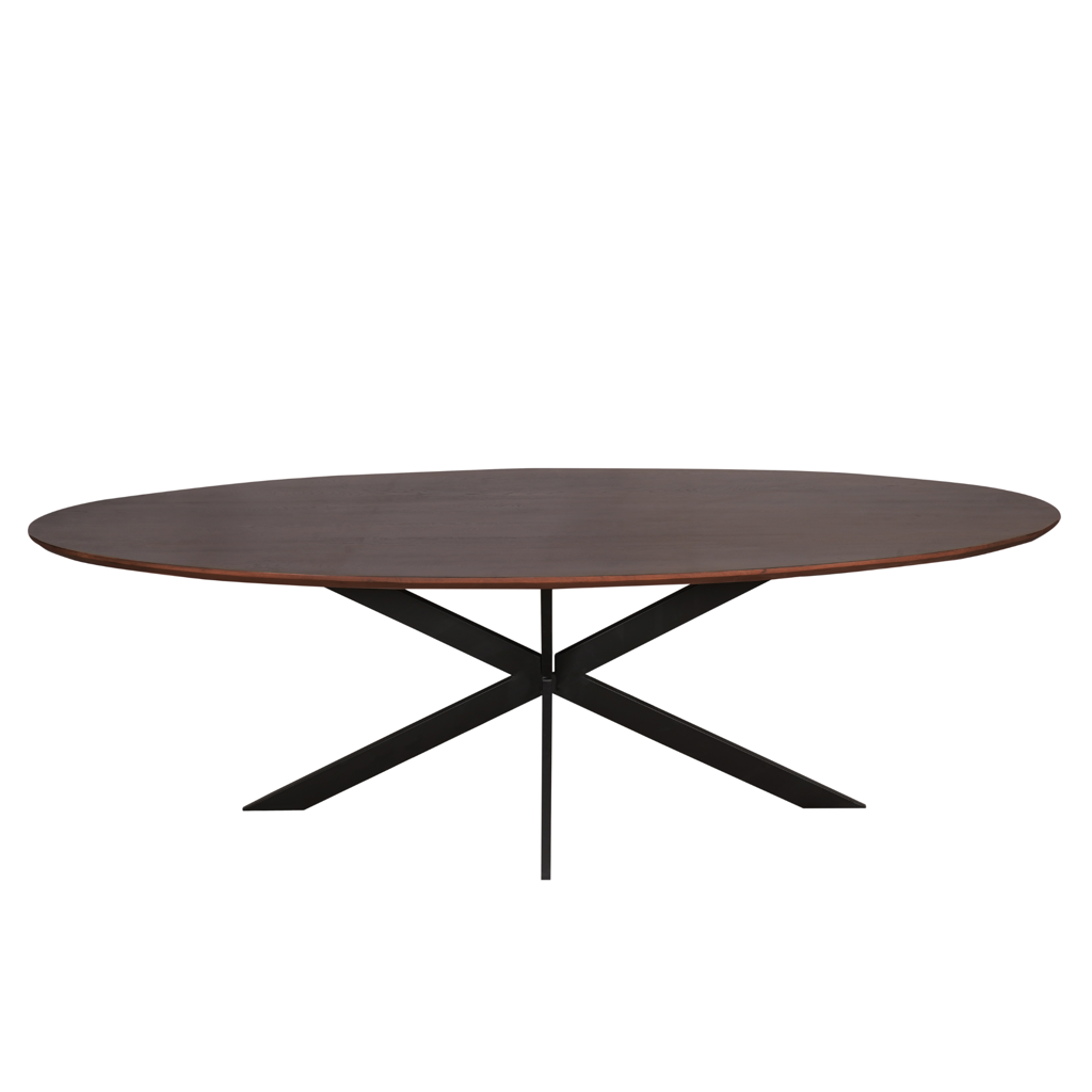 Oak Dining Table Ferris | Oval 240 cm | Walnut