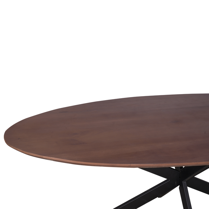 Oak Dining Table Ferris | Oval 240 cm | Walnut