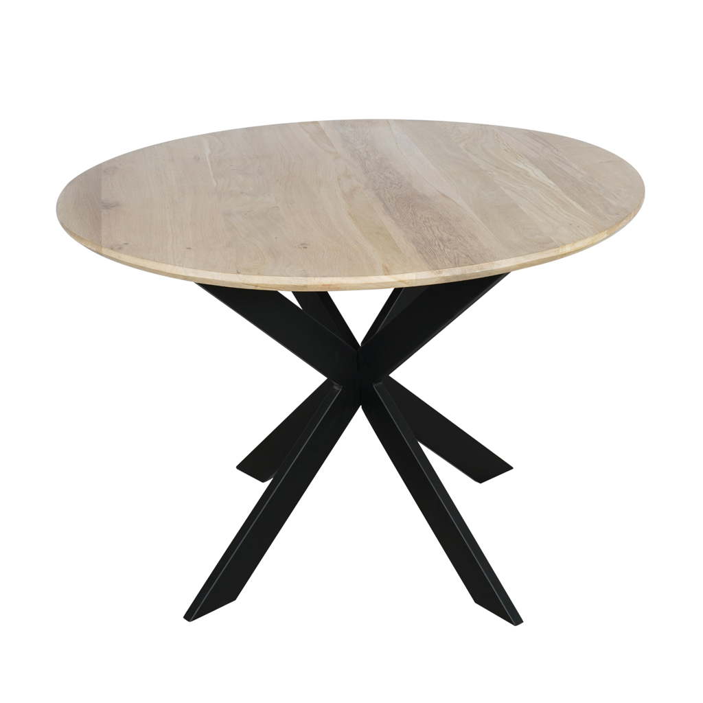 Oak Dining Table Ferris | Round 110 cm | Natural