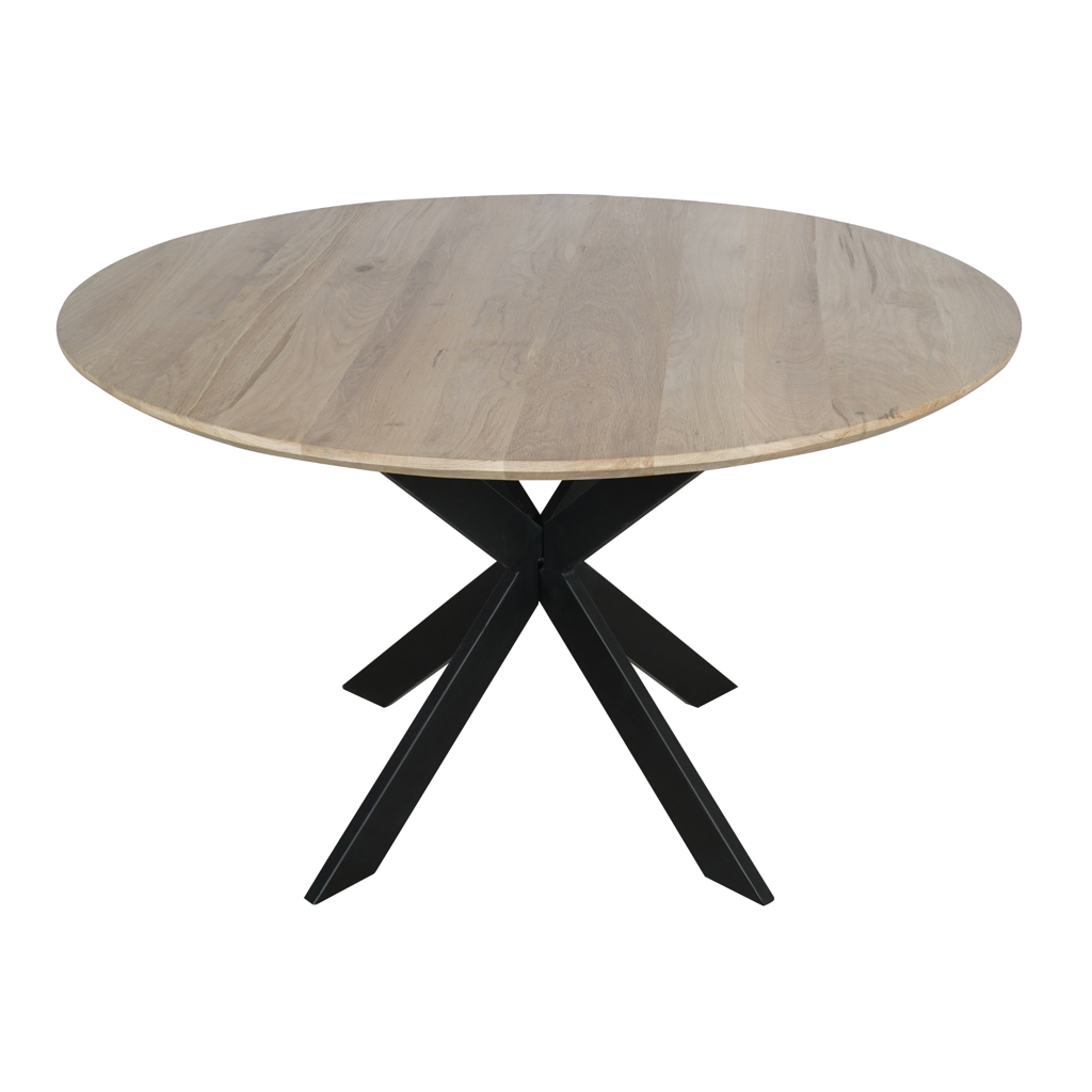 Oak Dining Table Ferris | Round 130 cm | Natural