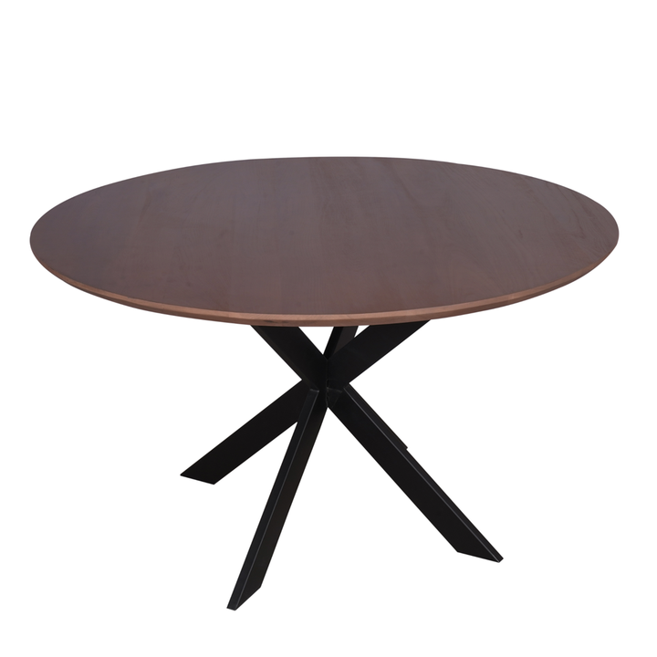 Oak Dining Table Ferris | Round 130 cm | Walnut