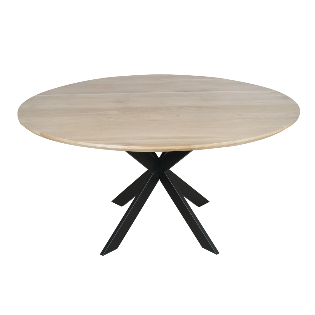 Oak Dining Table Ferris | Round 150 cm | Natural