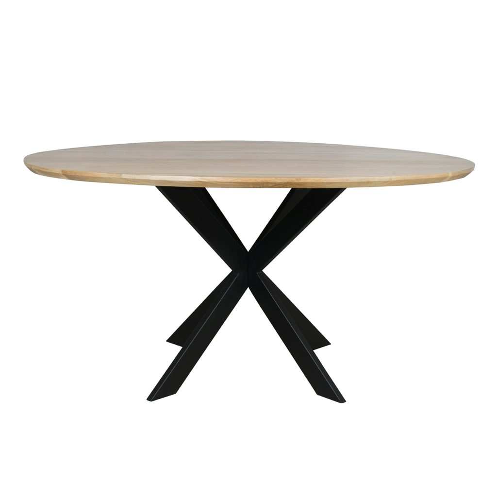 Oak Dining Table Ferris | Round 150 cm | Natural