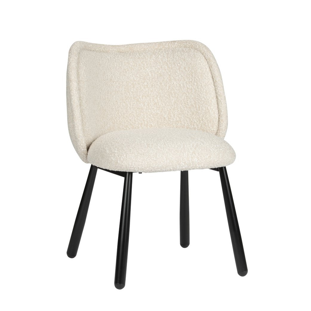 Panda Chair White Pearl Set of 2