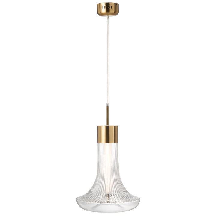 J-Line Hanglamp Goud/Transparant