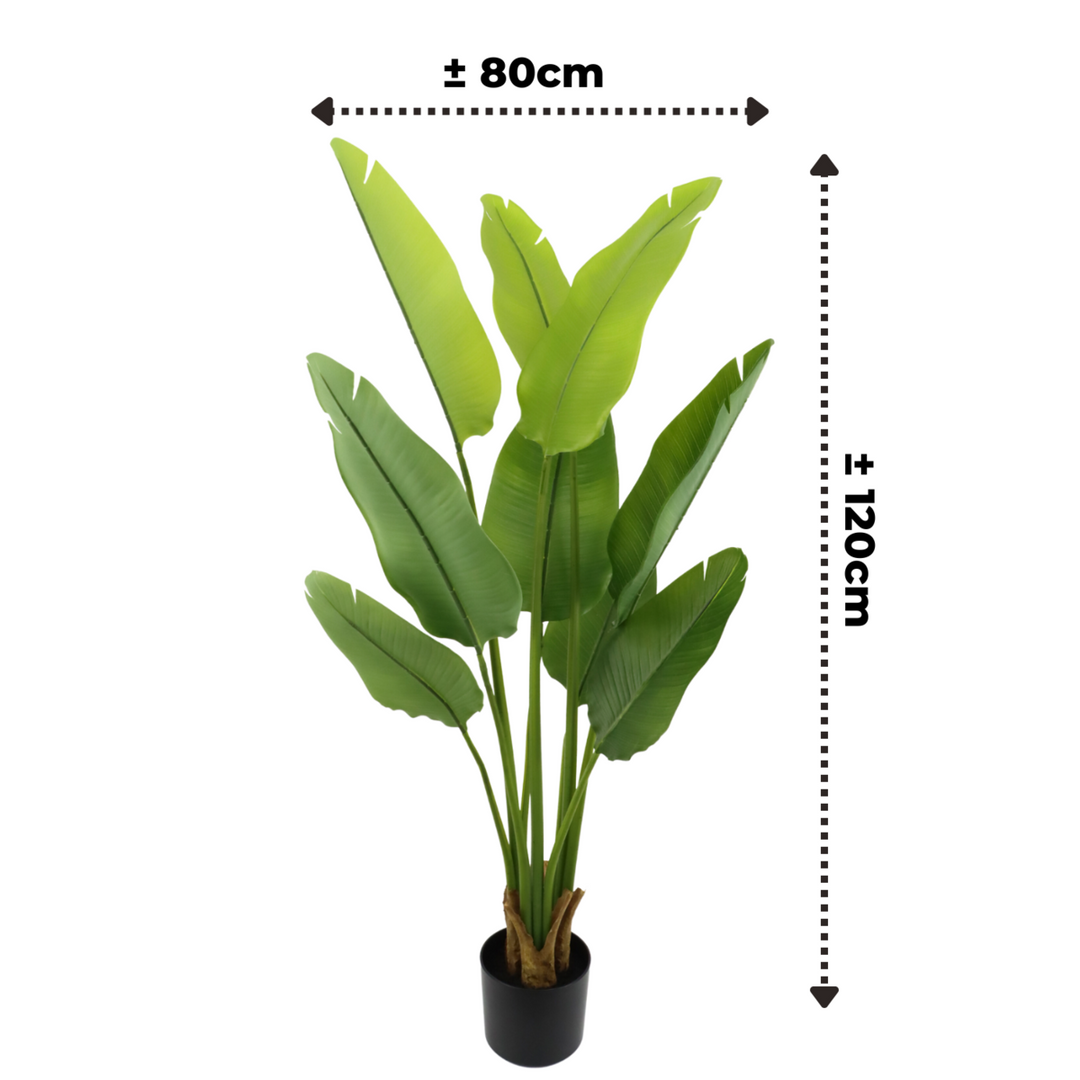 Strelitzia Kunstplant 120 cm