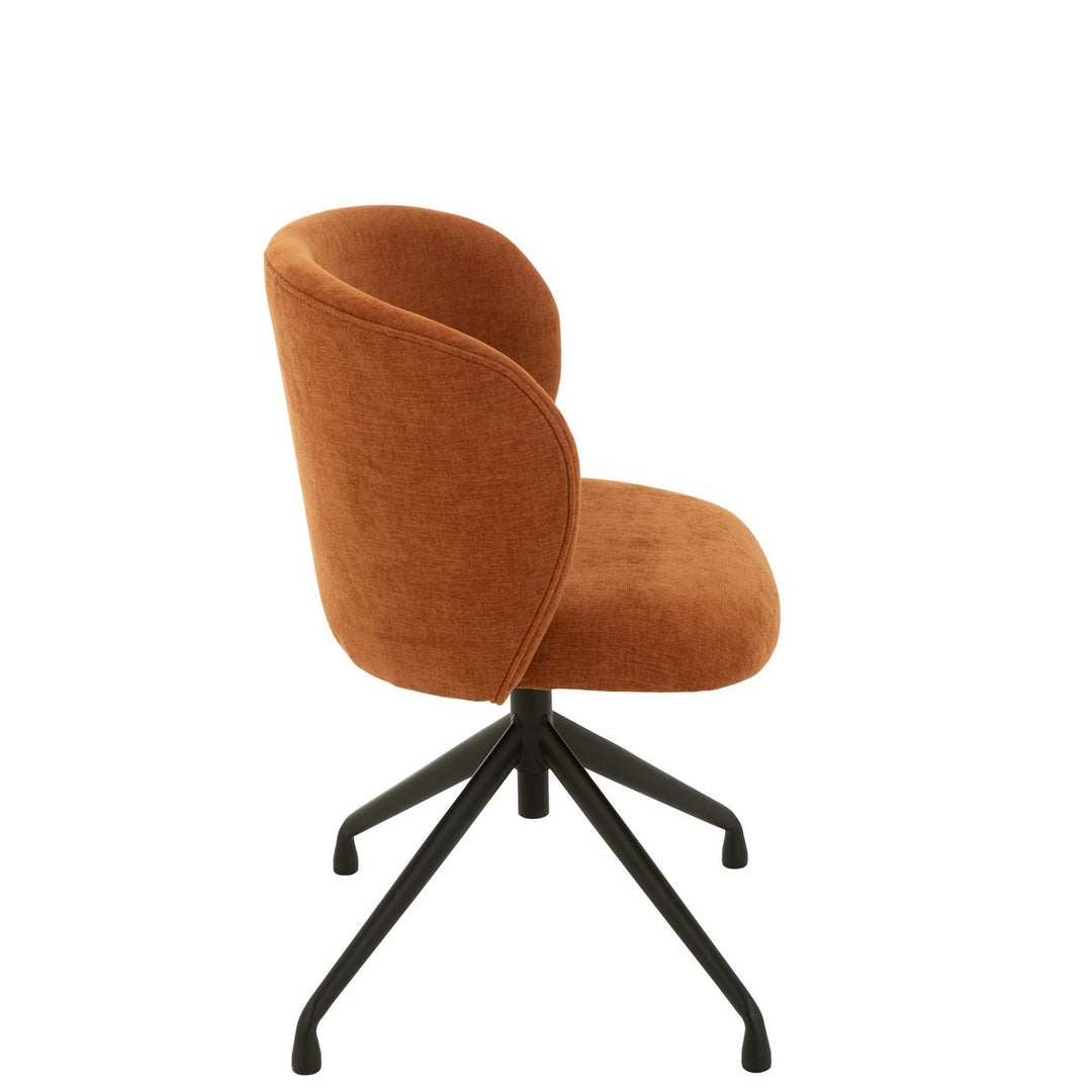 J-Line Chair Turn Up Down Textile Rust