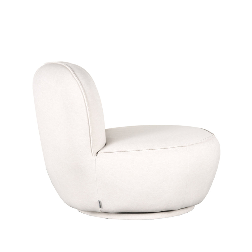 LABEL51 Armchair Bunny Cream Microfiber