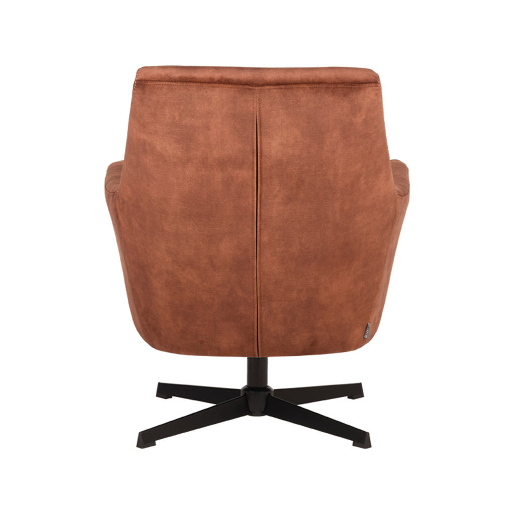 LABEL51 Sessel Toby Rust Velours