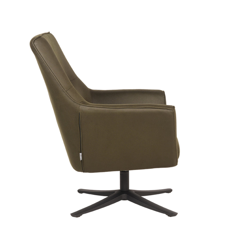 LABEL51 Fauteuil Tod - Army Green - Microfiber