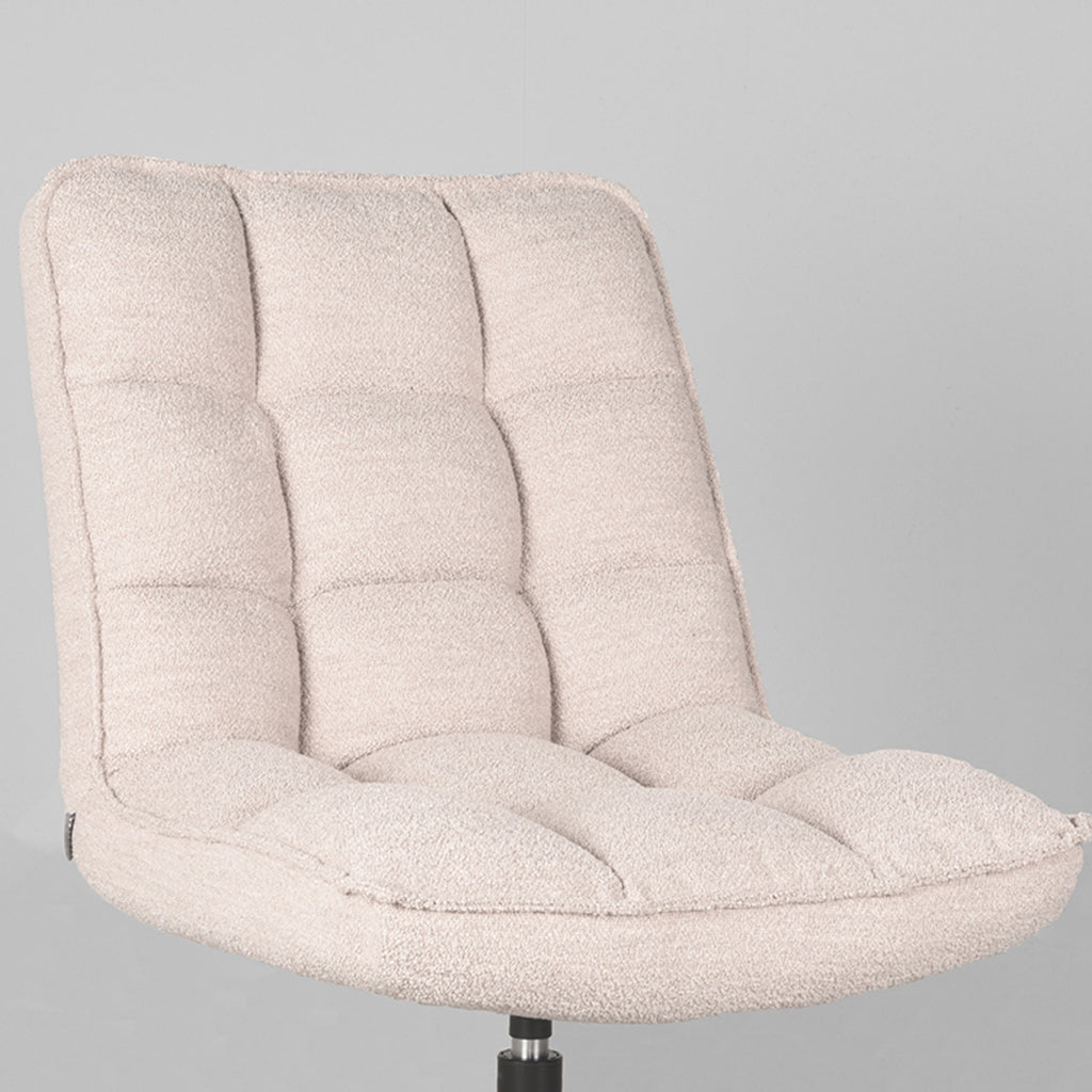 LABEL51 Fauteuil Vince Naturel Boucle