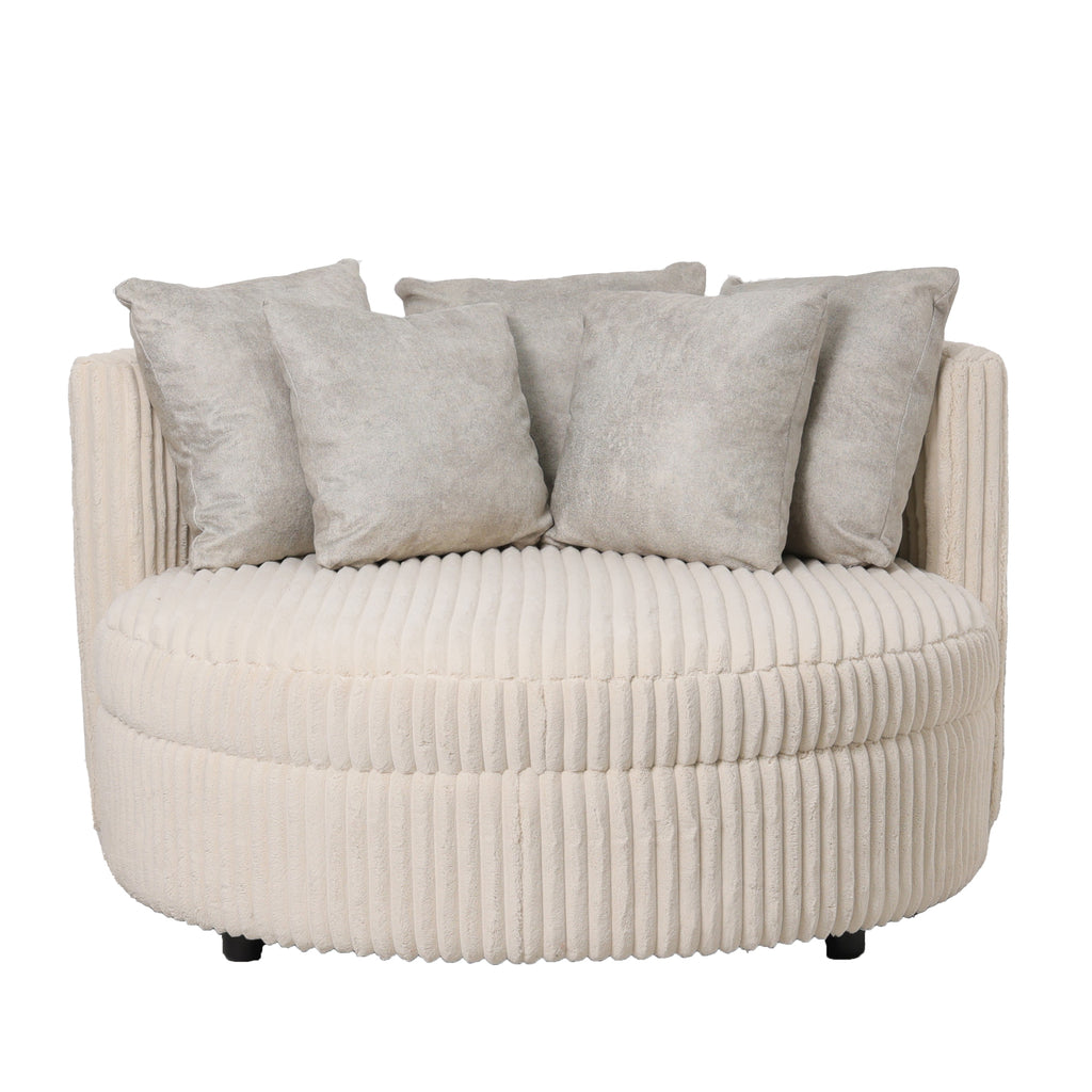 PTMD Fayen Armchair Ambience Cream