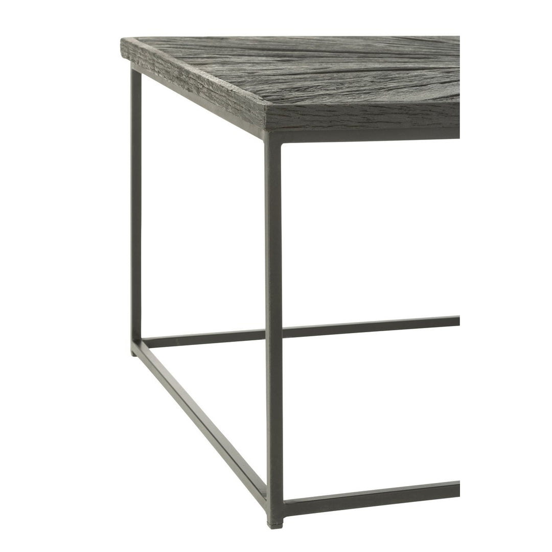 J-Line Coffee Table Shanil Wood Black