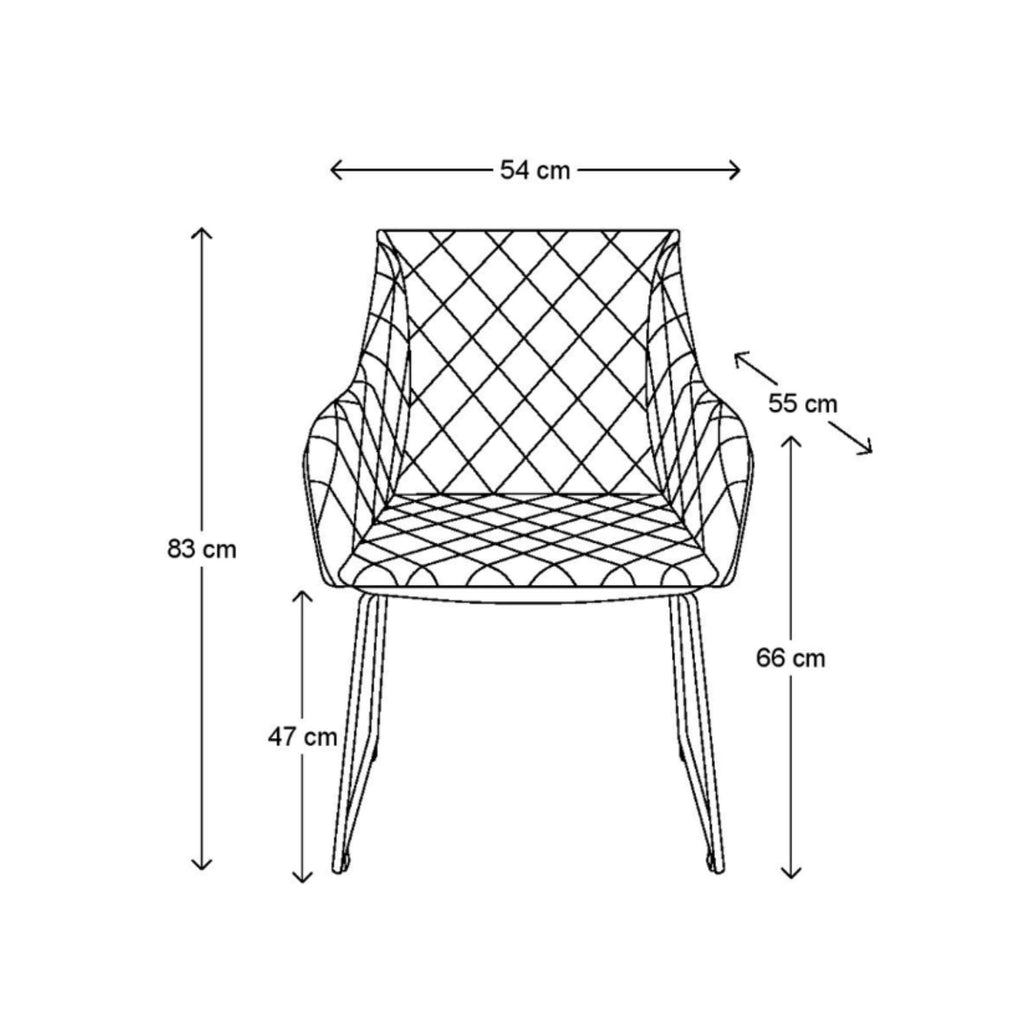 Rivièra Maison Dining Chair Frisco Drive Espresso Pellini