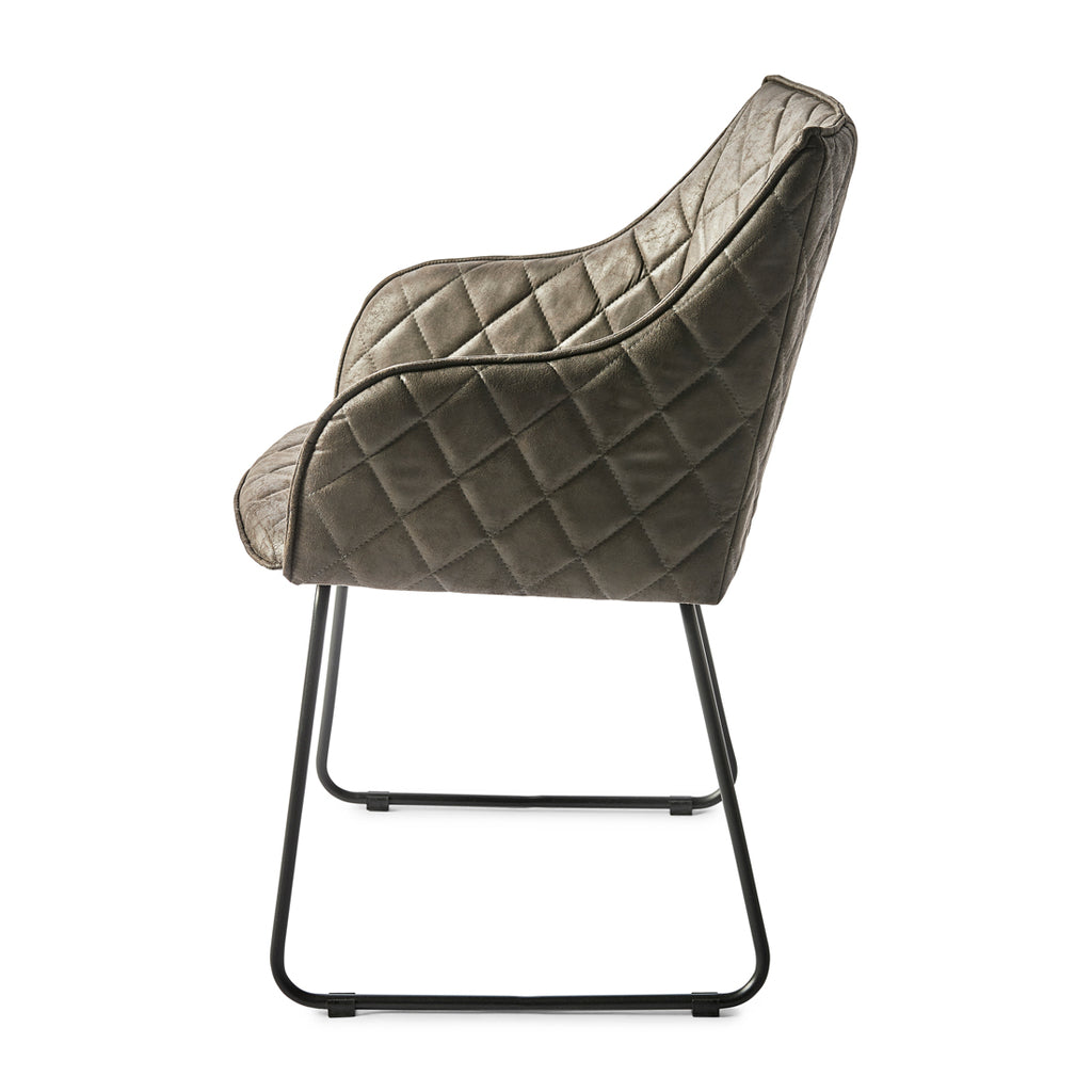 Rivièra Maison Dining Chair Frisco Drive Espresso Pellini