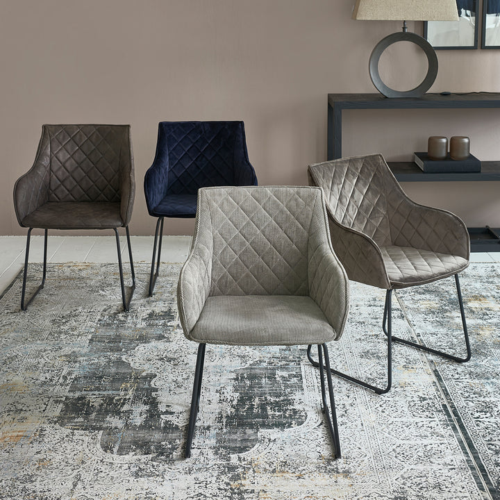 Rivièra Maison Dining Chair Frisco Drive Espresso Pellini