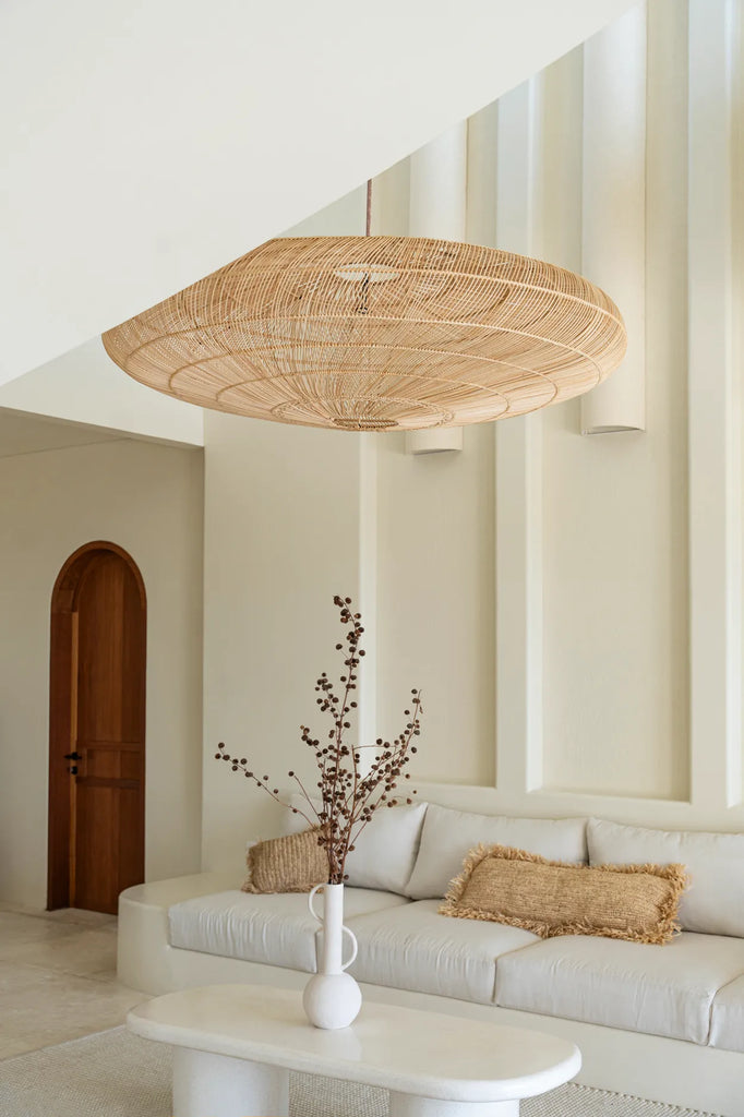 The Raffia Cushion - Natural - 35x100