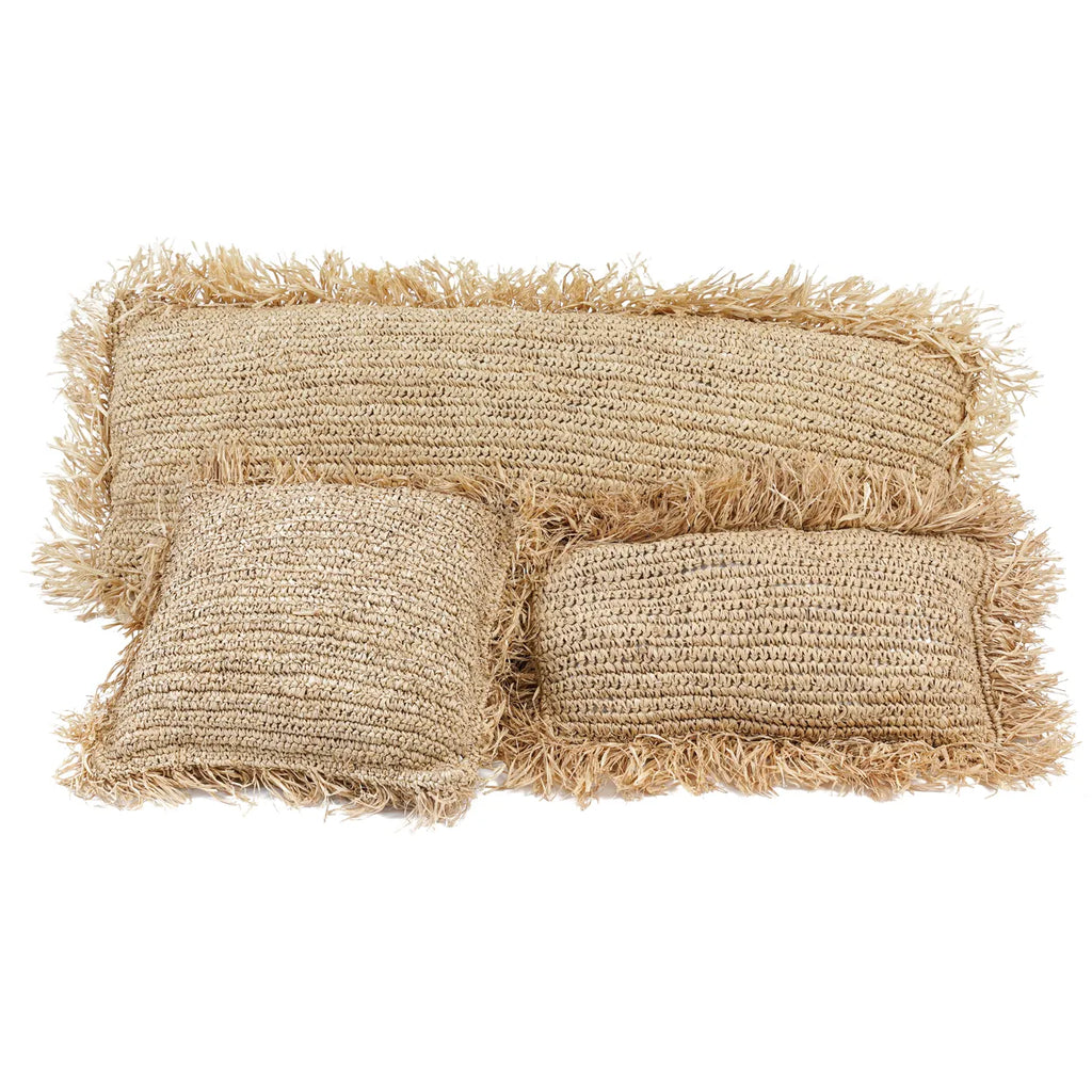 The Raffia Cushion - Natural - 35x100